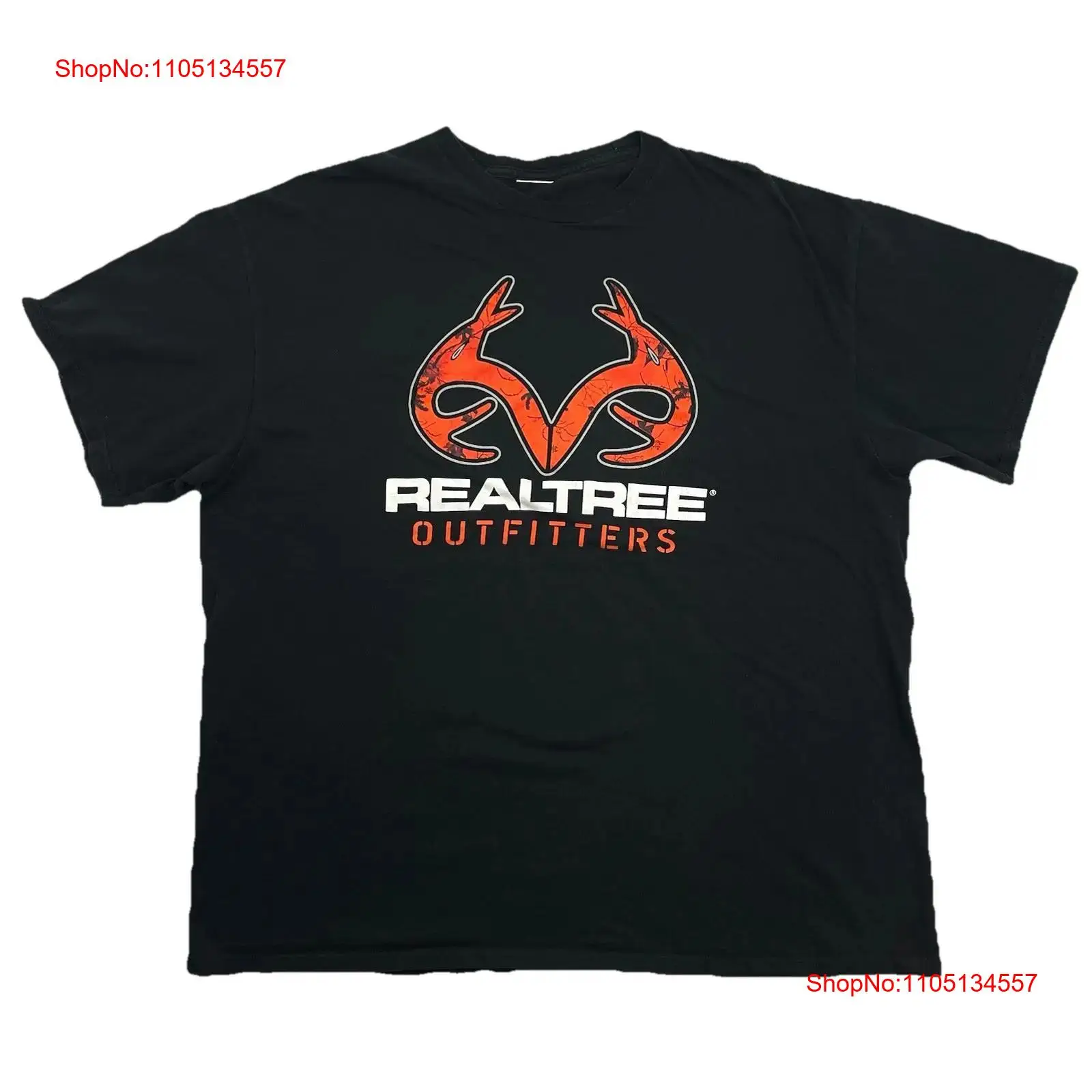 Outdoor Hunting Outfitters - RealTree Outfitters-Camiseta de caza negra para