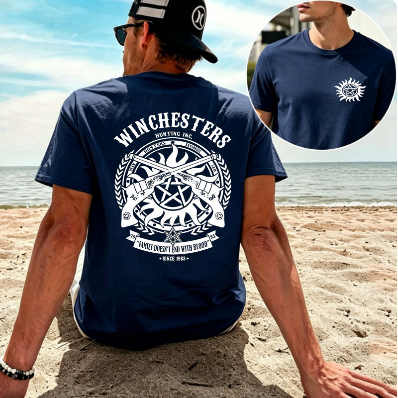 Hunting Outdoor Clothing - Camiseta con estampado de caza Supernatural