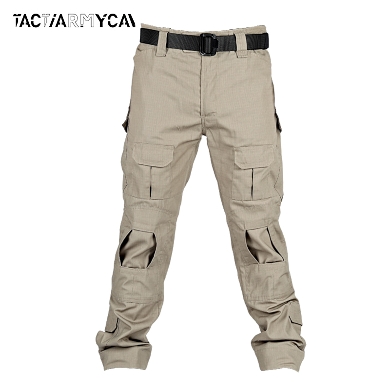 Hunting Outdoor Clothing - Pantalones tácticos multifuncionales con múltiples bolsillos