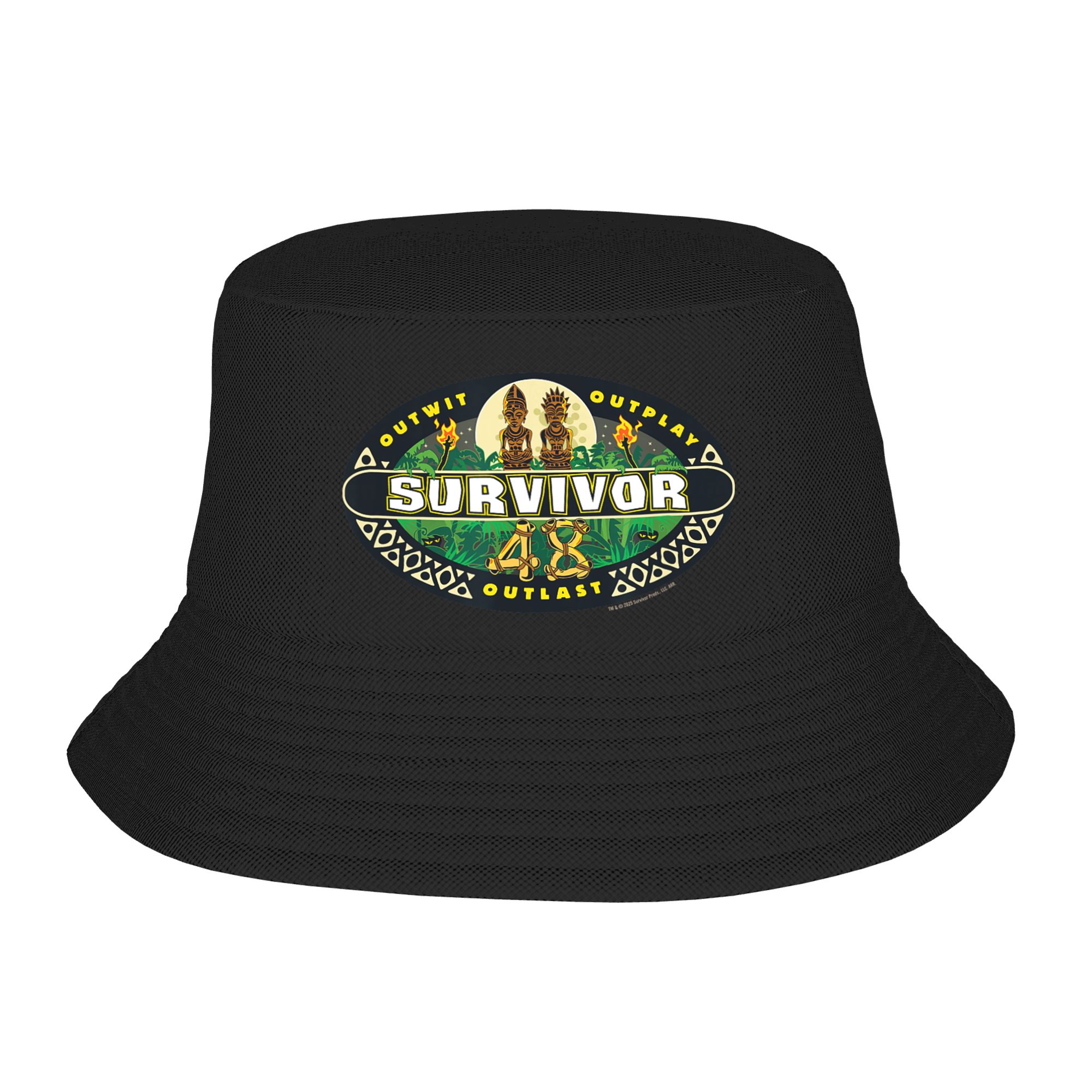 Hunting Outdoor Logos - Sombrero tipo pescador con logotipo de