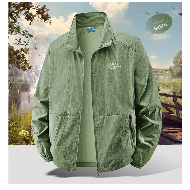 Hunting Outdoor Clothing Brands - Chaquetas UPF50+ para Hombre, Ligeras, de