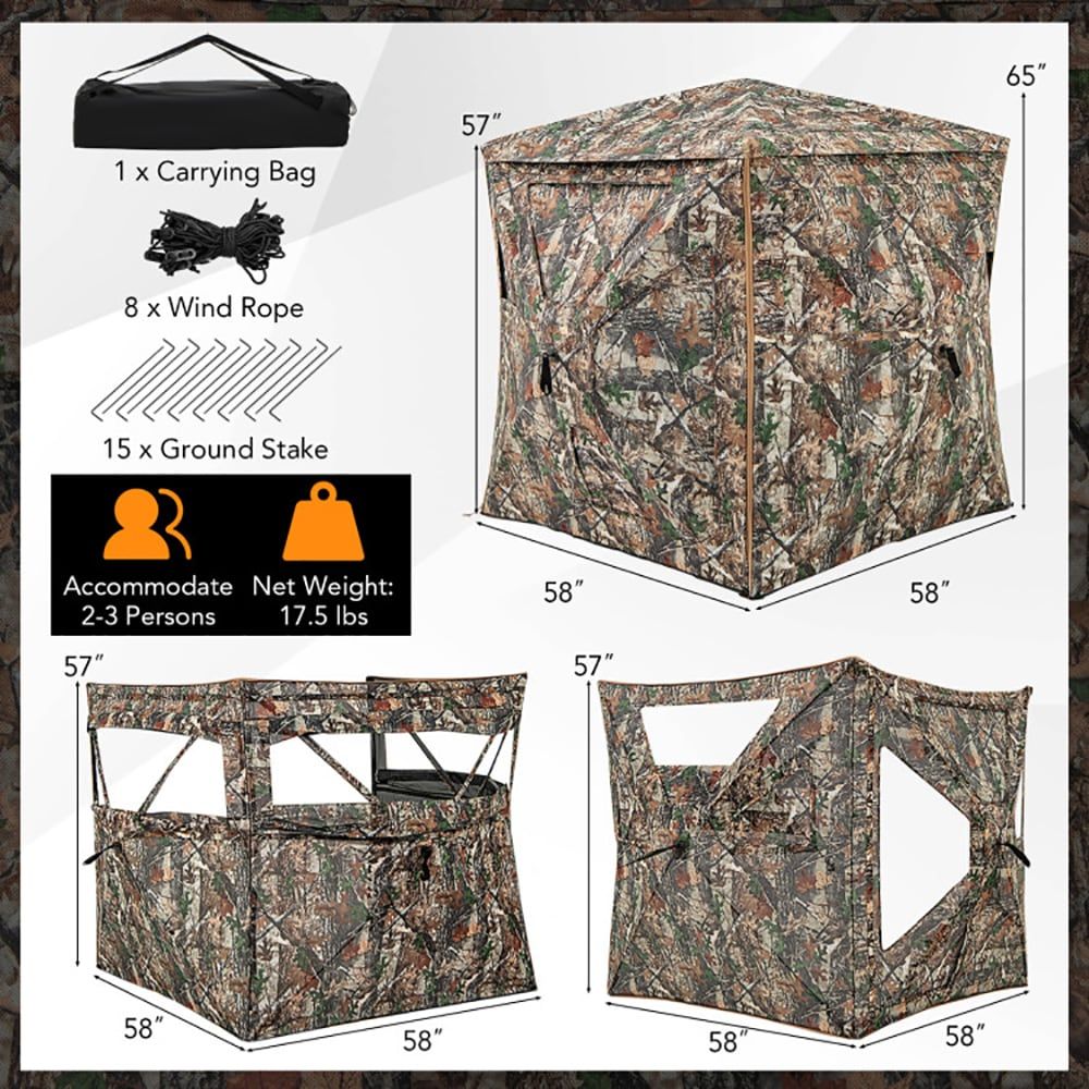 Outdoor Hunting Blinds - Refugio de Caza Desmontable 5 en