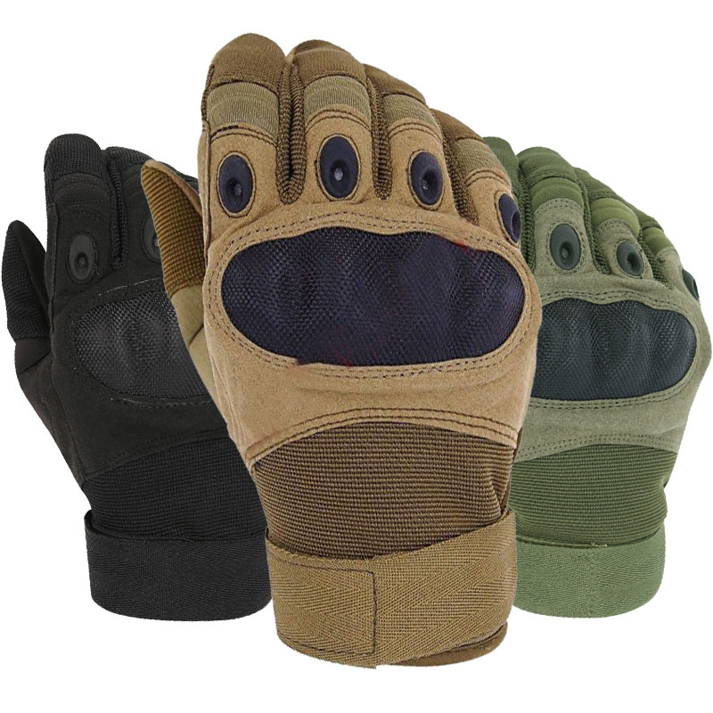Hunting Outdoor Logos - Guantes Tácticos de Dedo Completo con