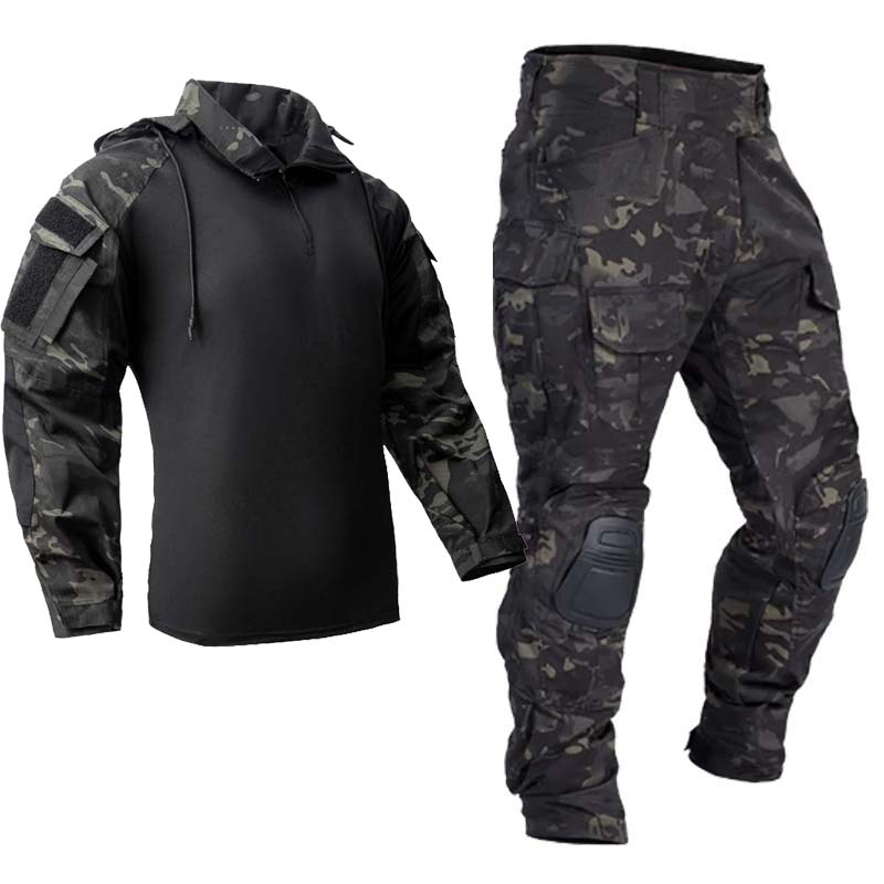 Outdoor Hunting Hoodie - Uniforme táctico militar para hombre, trajes