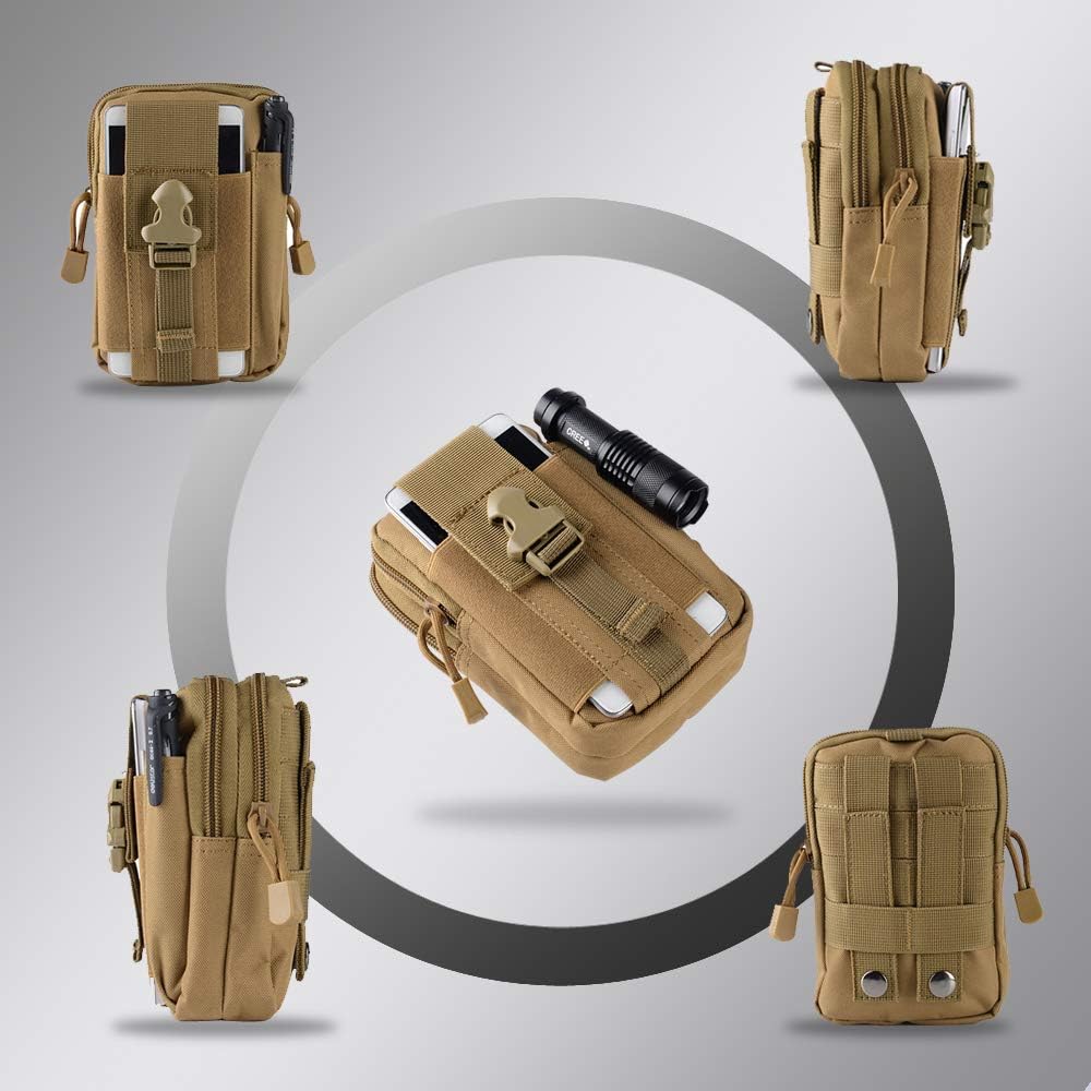 Bolsa táctica Molle para cintu - Outdoor Hunting Belt reseña y precio