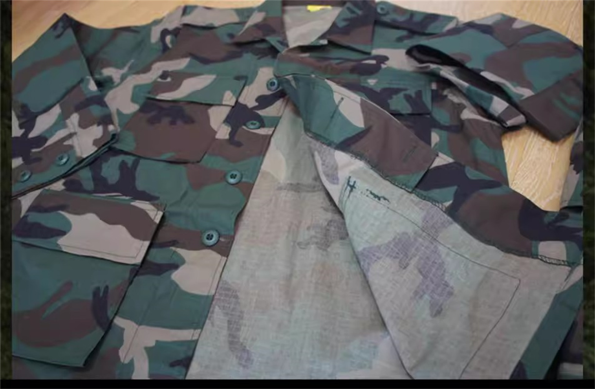 Uniforme militar táctico BDU c - Camouflage Hunting Jacket reseña y precio