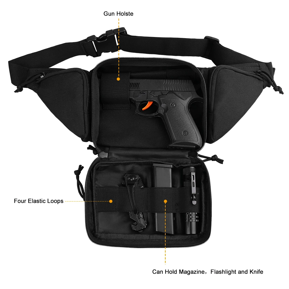 Riñonera Táctica para Hombre,  - Outdoor Hunting Belt reseña y precio