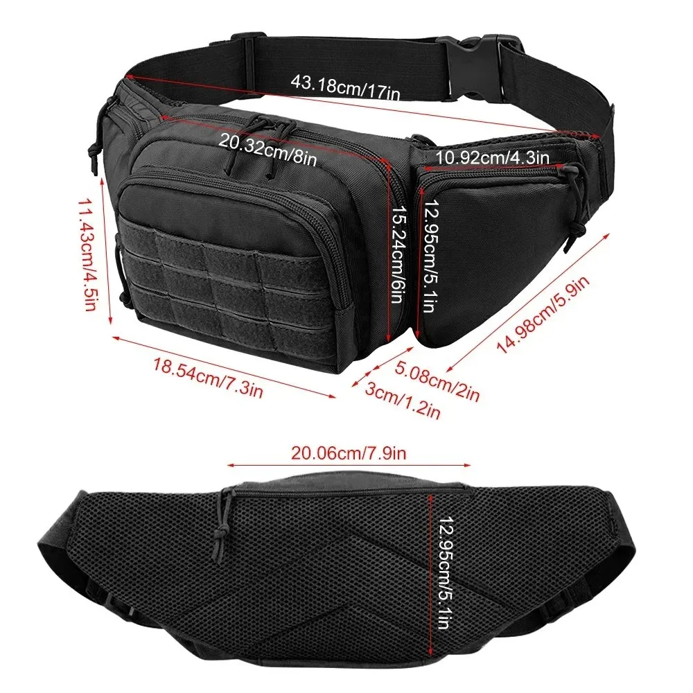 Riñonera Táctica para Hombre,  - Outdoor Hunting Belt reseña y precio