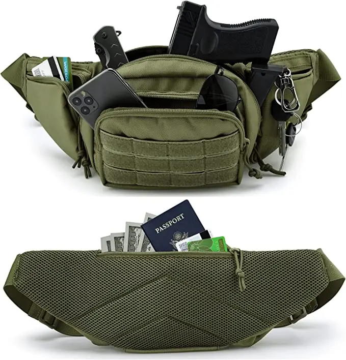 Riñonera Táctica para Hombre,  - Outdoor Hunting Belt reseña y precio