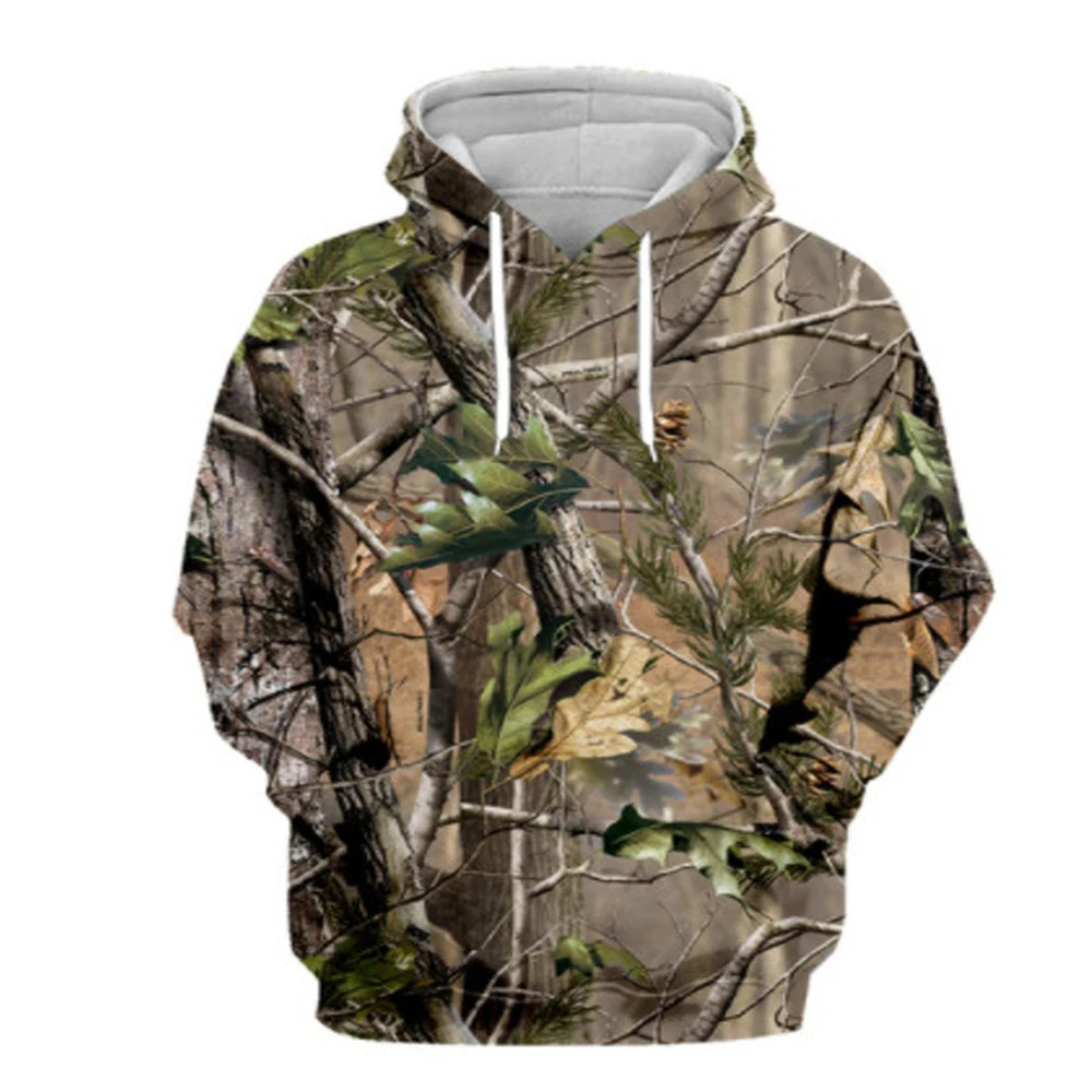 Chaqueta con capucha de camufl - Outdoor Hunting Hoodie reseña y precio