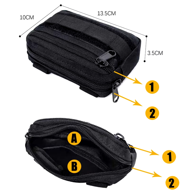 Bolsa Táctica EDC MOLLE de Dob - Outdoor Hunting Belt reseña y precio