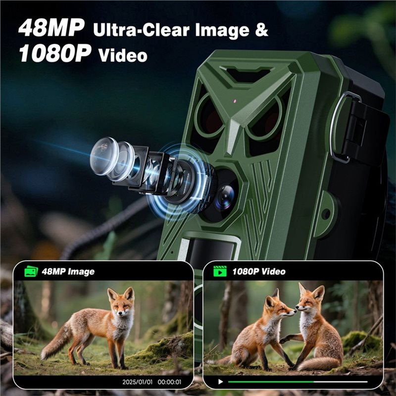 BTLIFE - Cámara de Vigilancia  - Trail Camera Infrared reseña y precio