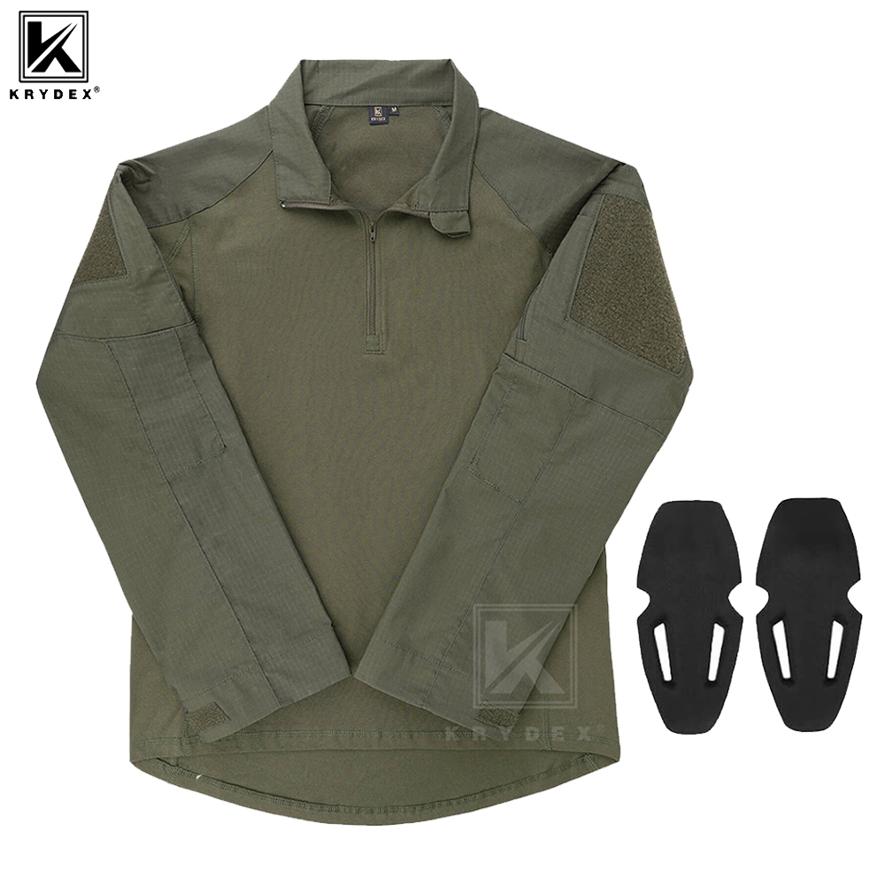 KRYDEX-Camiseta de combate tác - Hunting Outdoor Clothing reseña y precio