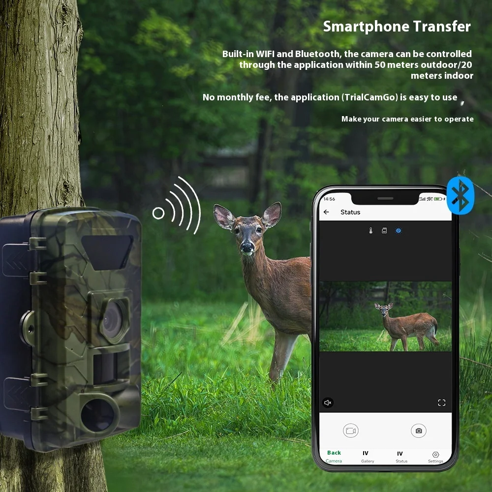 Cámara de rastreo WiFi PR803W  - Trail Camera Infrared reseña y precio