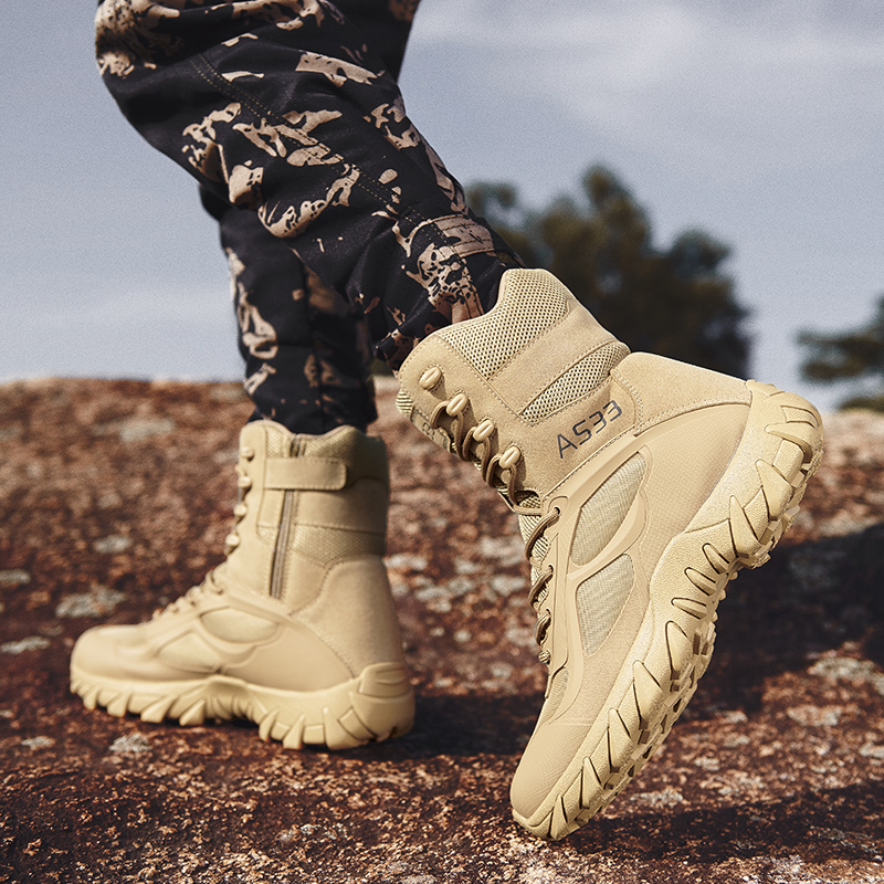 Botas tácticas para hombre, za - Hunting Outdoor Brands reseña y precio