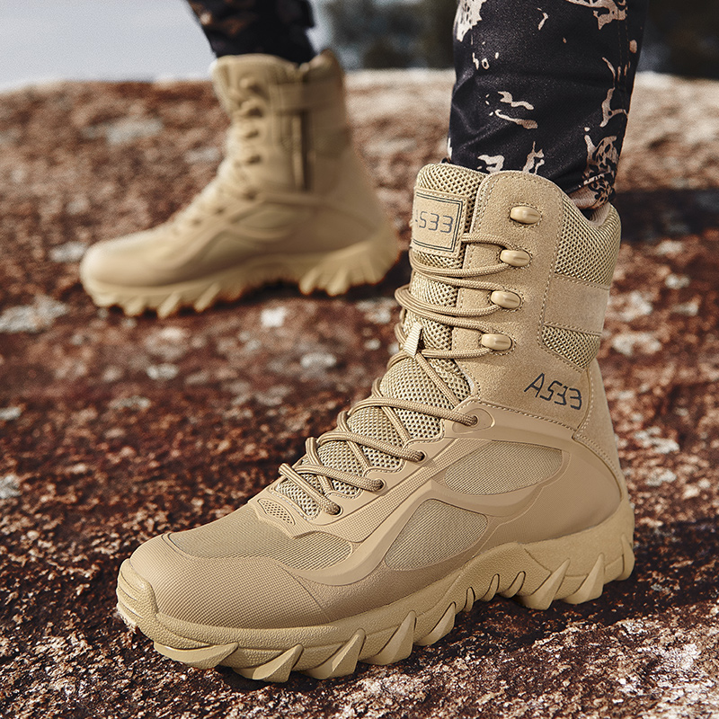 Botas tácticas para hombre, za - Hunting Outdoor Brands reseña y precio