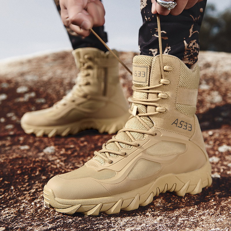 Botas tácticas para hombre, za - Hunting Outdoor Brands reseña y precio