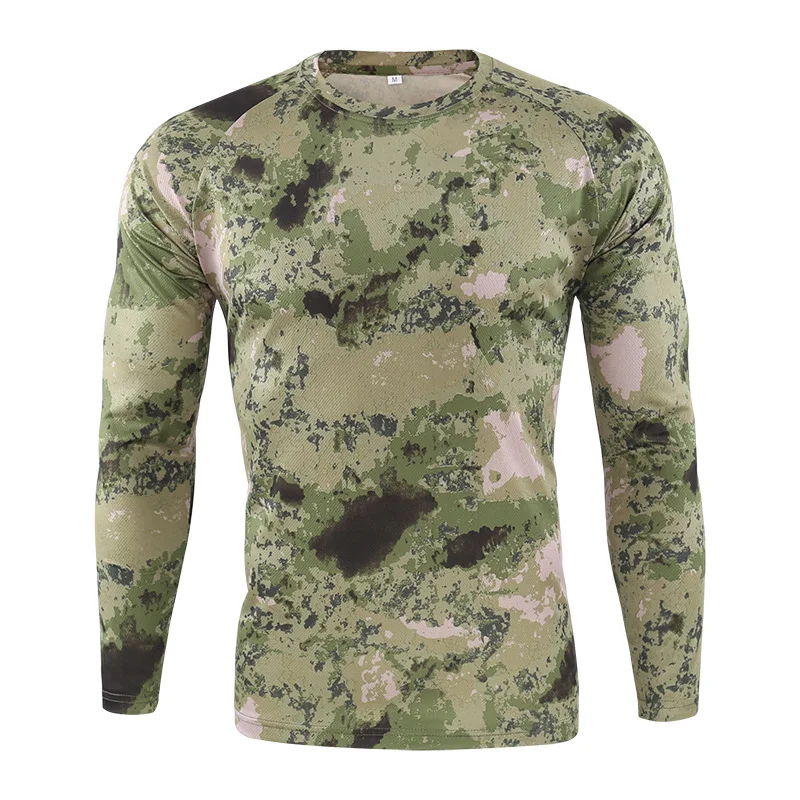 Camiseta de camuflaje de manga - Hunting Outdoor Clothing Brands reseña y precio