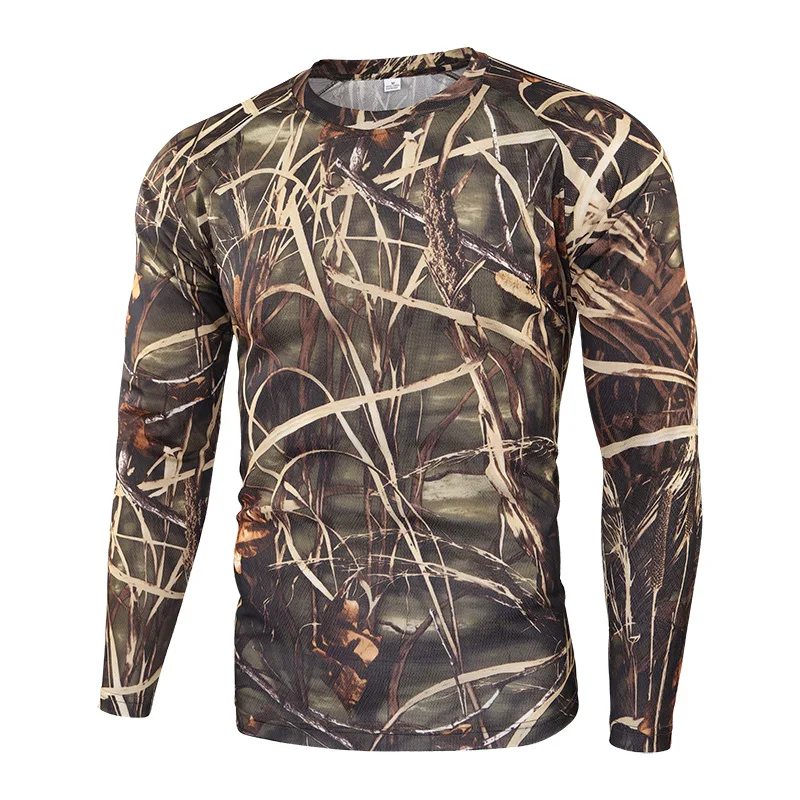 Camiseta de camuflaje de manga - Hunting Outdoor Clothing Brands reseña y precio