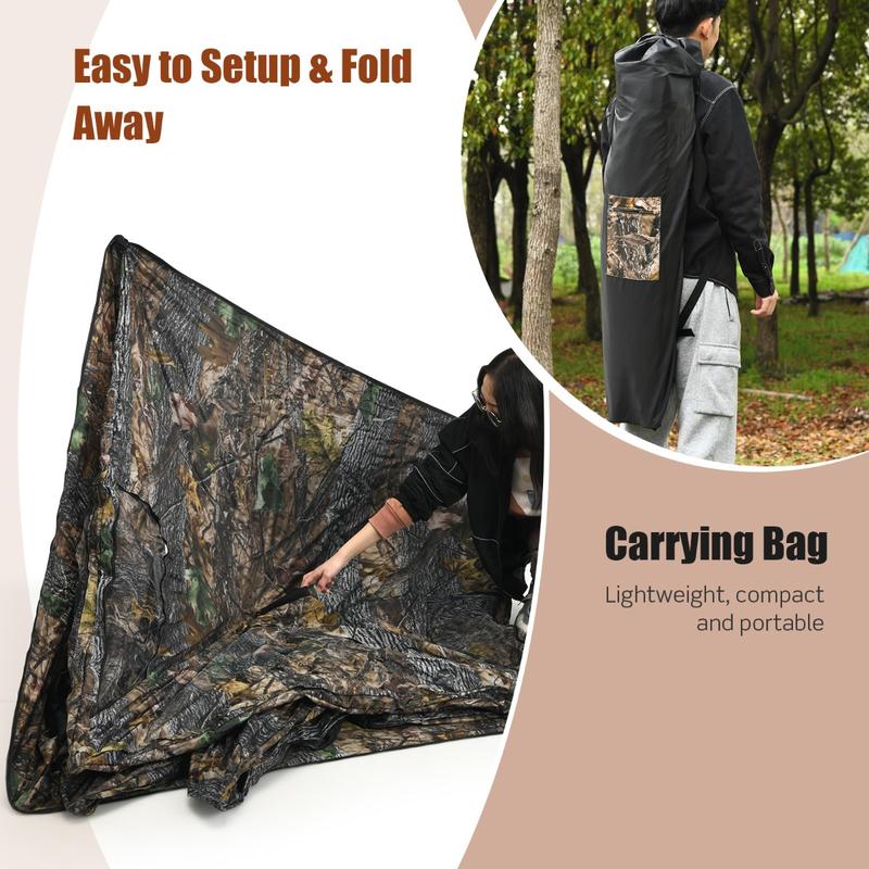 Refugio Portátil para Caza con - Outdoor Hunting Blinds reseña y precio