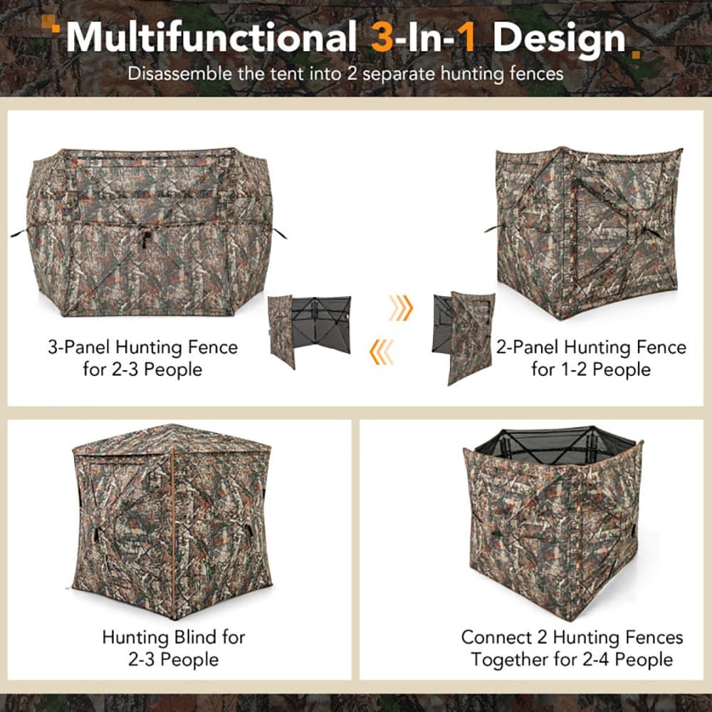 Refugio de Caza Desmontable 5  - Outdoor Hunting Blinds reseña y precio