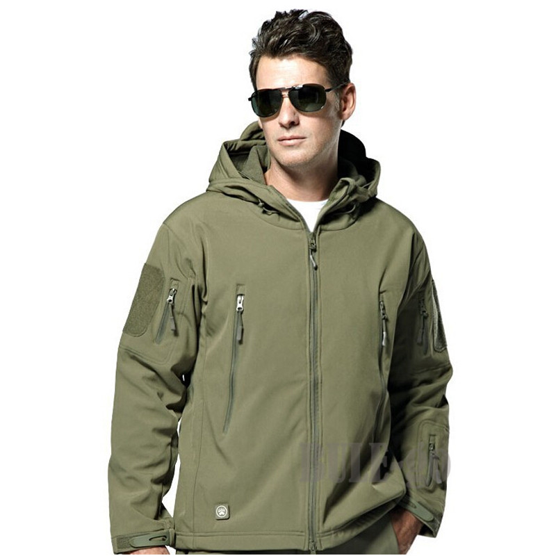 Chaqueta de concha suave de pi - Outdoor Hunting Hoodie reseña y precio