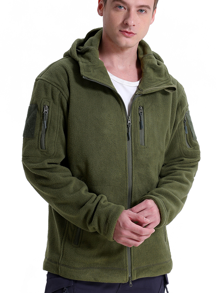 Chaqueta polar táctica para ho - Outdoor Hunting Hoodie reseña y precio