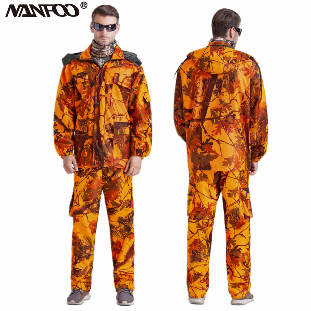Traje de pesca de camuflaje bi - Camouflage Hunting Jacket reseña y precio