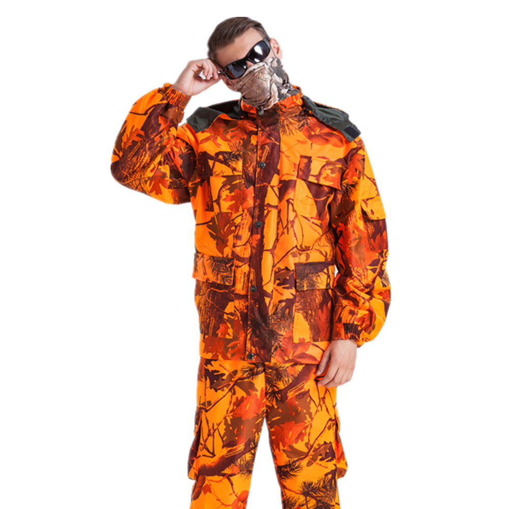 Traje de pesca de camuflaje bi - Camouflage Hunting Jacket reseña y precio