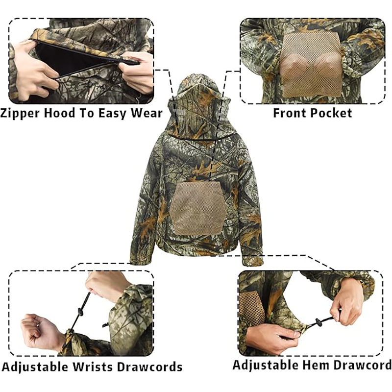 Conjunto de sudadera con capuc - Outdoor Hunting Hoodie reseña y precio