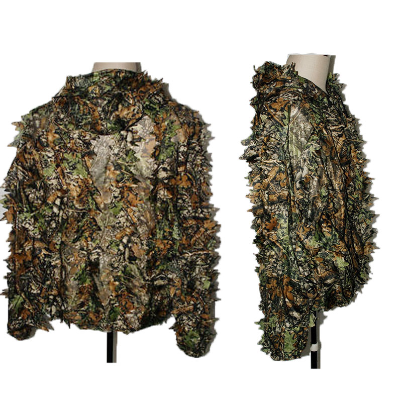Traje Ghillie para exteriores, - Camouflage Hunting Jacket reseña y precio