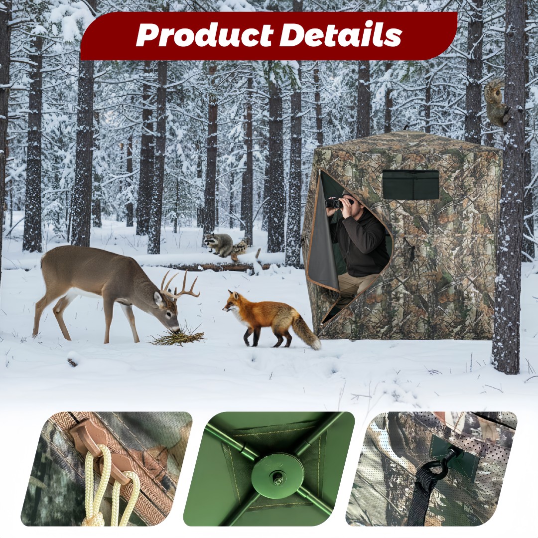 Refugio de Caza Plegable con C - Outdoor Hunting Blinds reseña y precio