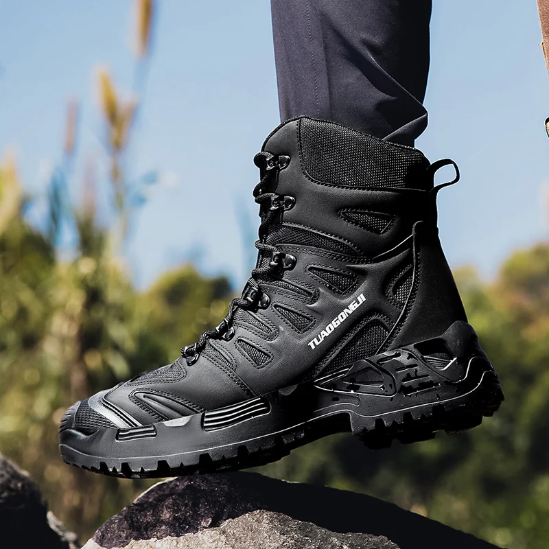 Botas tácticas de senderismo a - Hunting Outdoor Stores reseña y precio