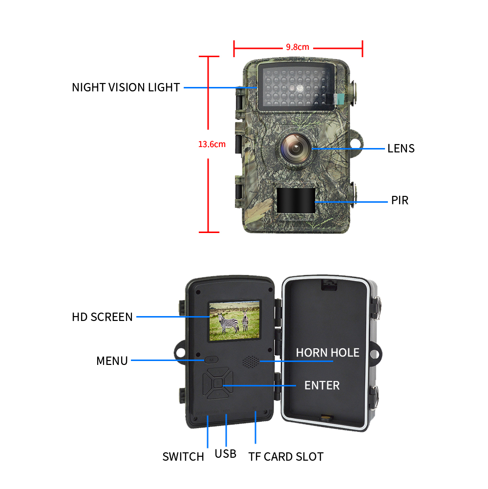 Cámara de Seguimiento de Anima - Trail Camera Infrared reseña y precio