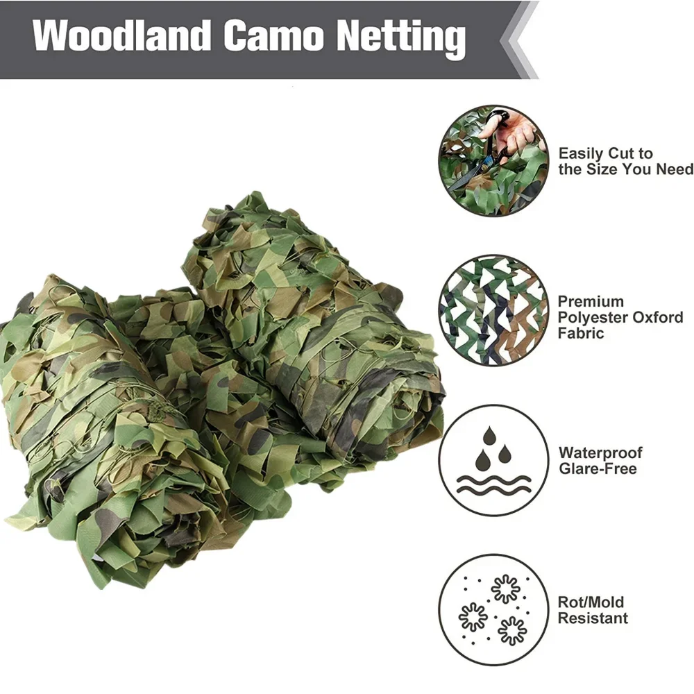 Red de camuflaje de bosque, re - Outdoor Hunting Tent reseña y precio