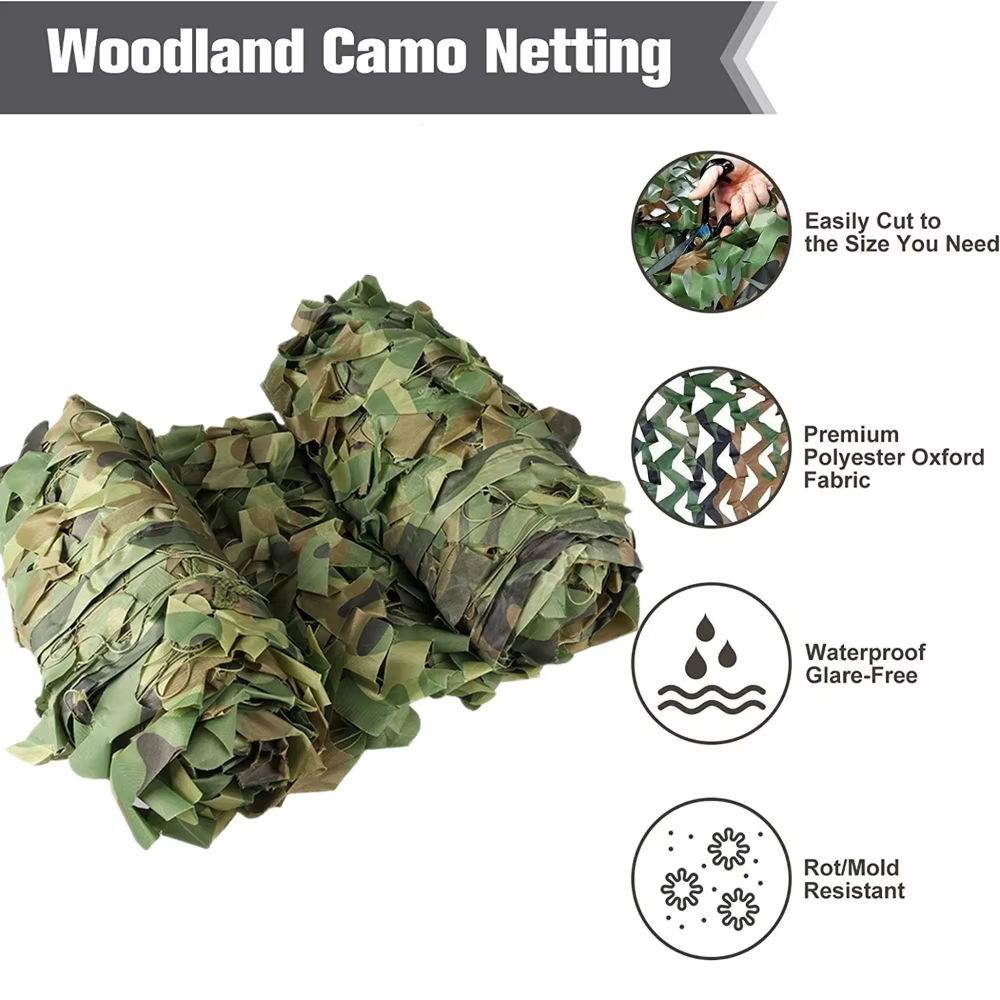 Malla de camuflaje para exteri - Outdoor Hunting Blinds reseña y precio